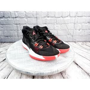 Jordan Zion 1 "Bloodline" Black White Bright Crimson Men Size 10 Used No Box